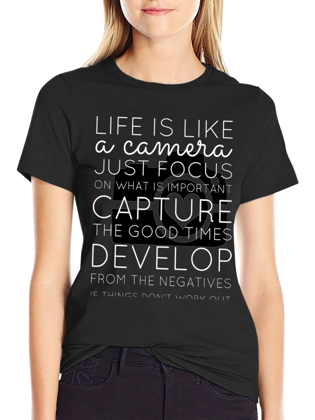Life is Like a Camera Graphic Tee