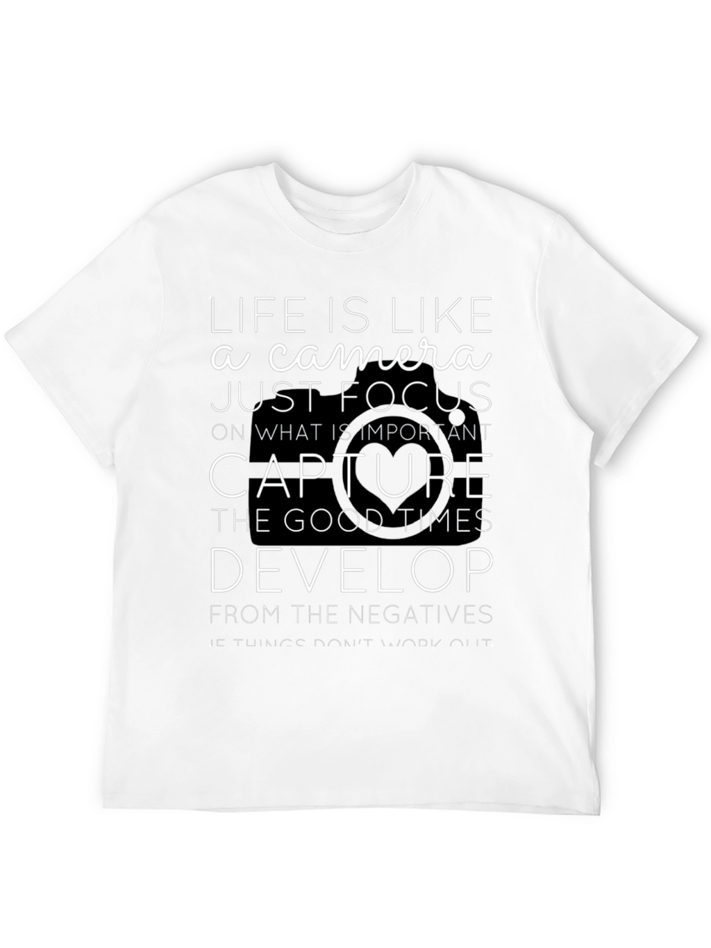 Life is Like a Camera Graphic Tee