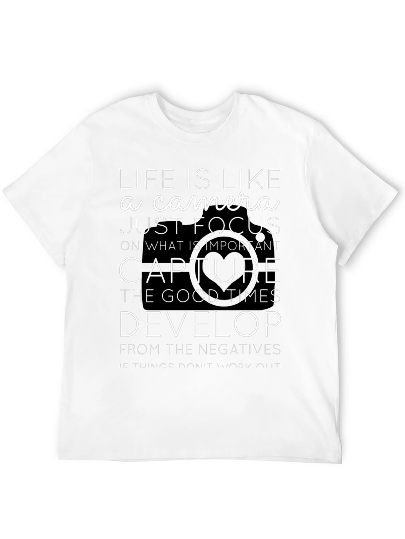 Life is Like a Camera Graphic Tee