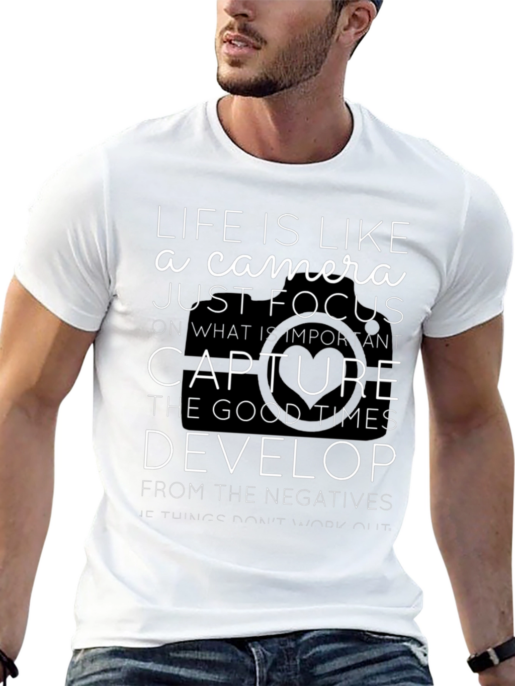 Life is Like a Camera Graphic Tee