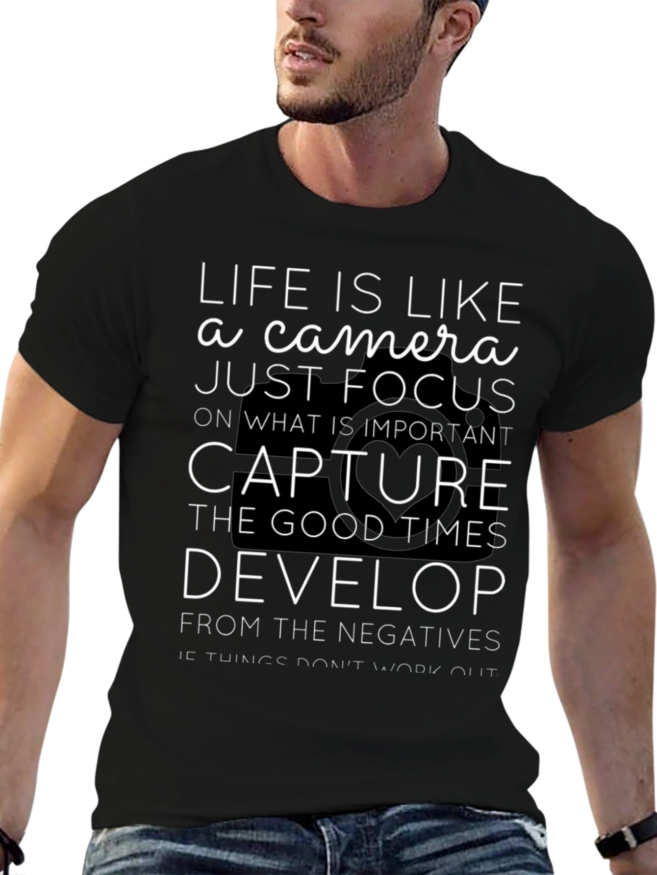 Life is Like a Camera Graphic Tee