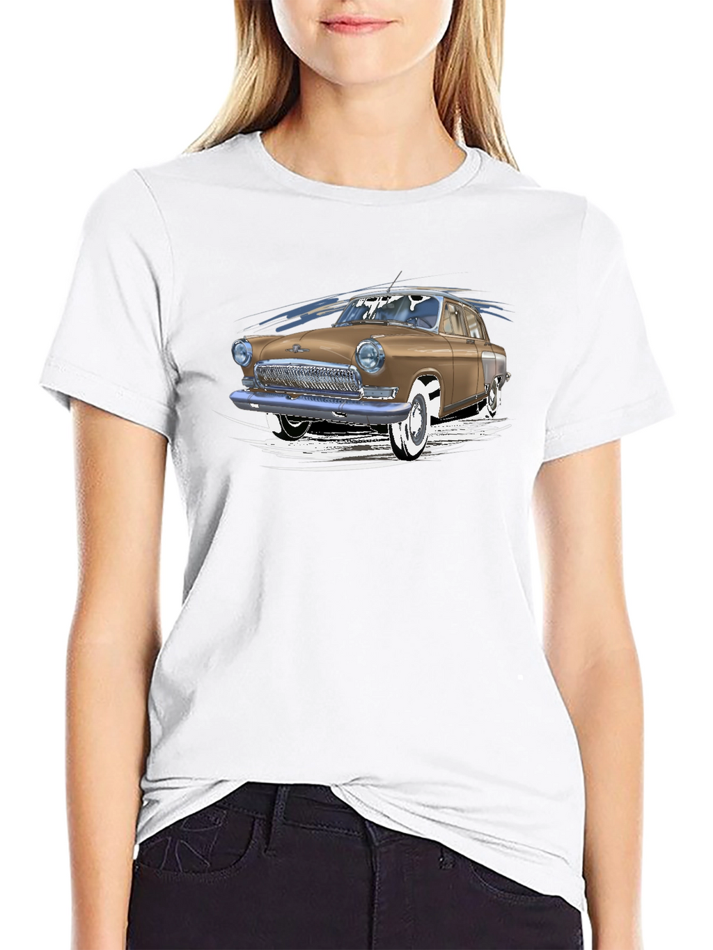 Retro Car Graphic Tee - Classic Cool