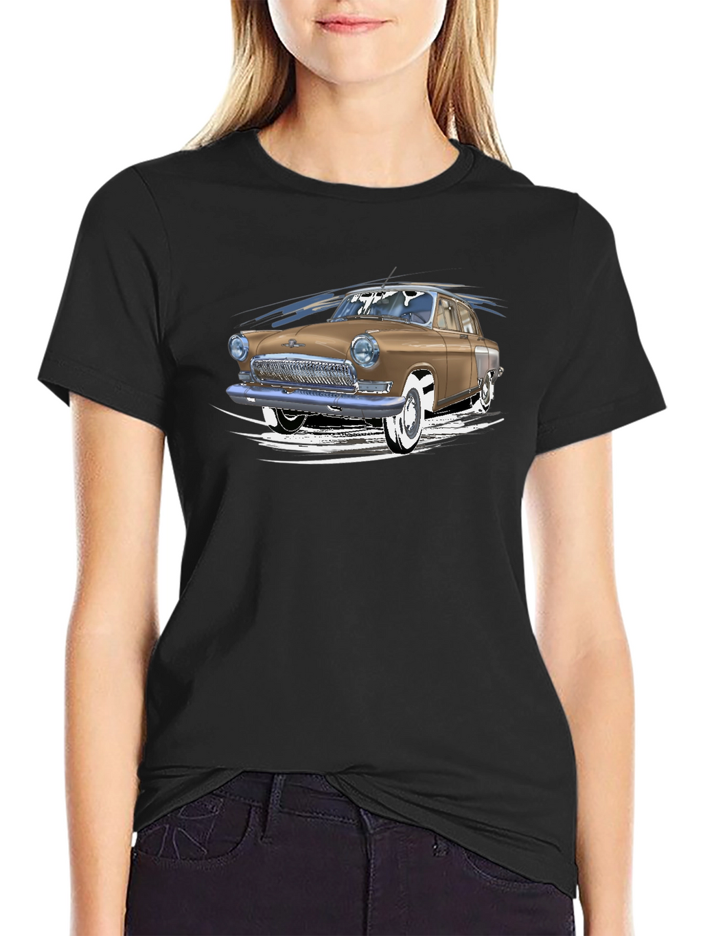 Retro Car Graphic Tee - Classic Cool