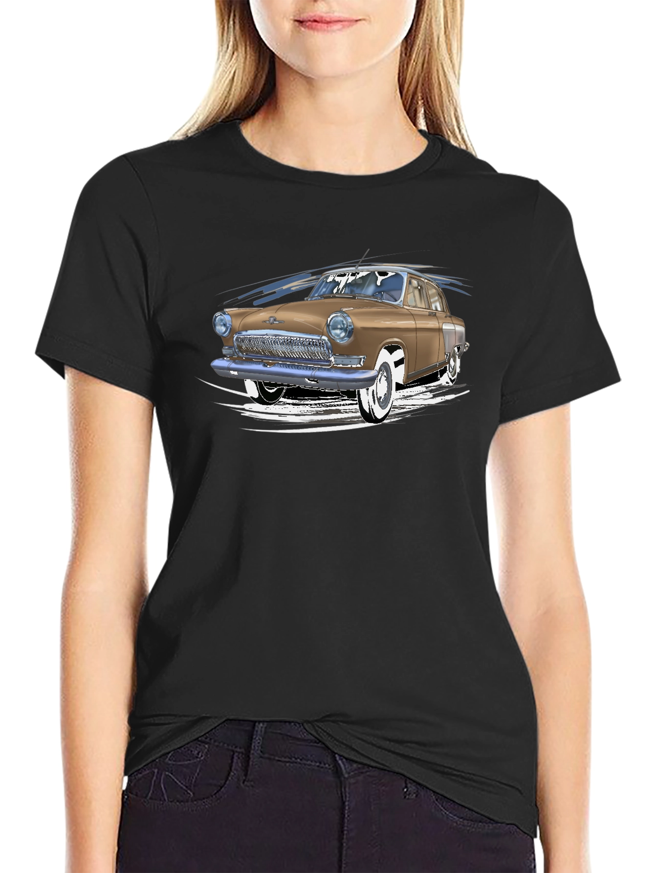 Retro Car Graphic Tee - Classic Cool