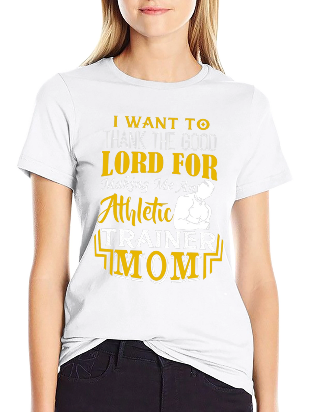 Athletic Trainer Mom Graphic T-Shirt