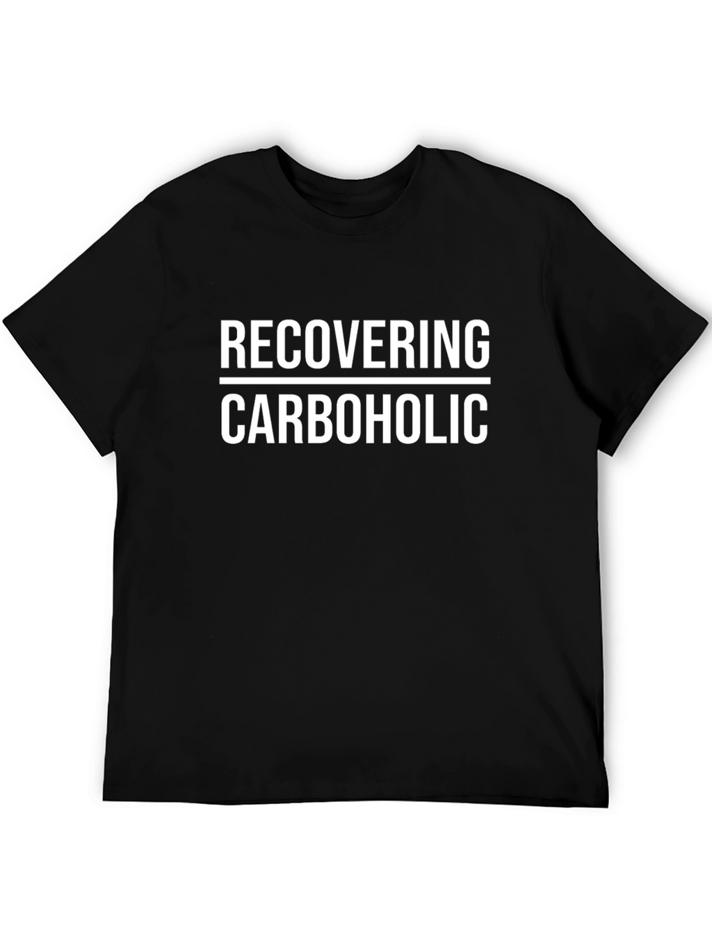 Recovering Carboholic Graphic Tee
