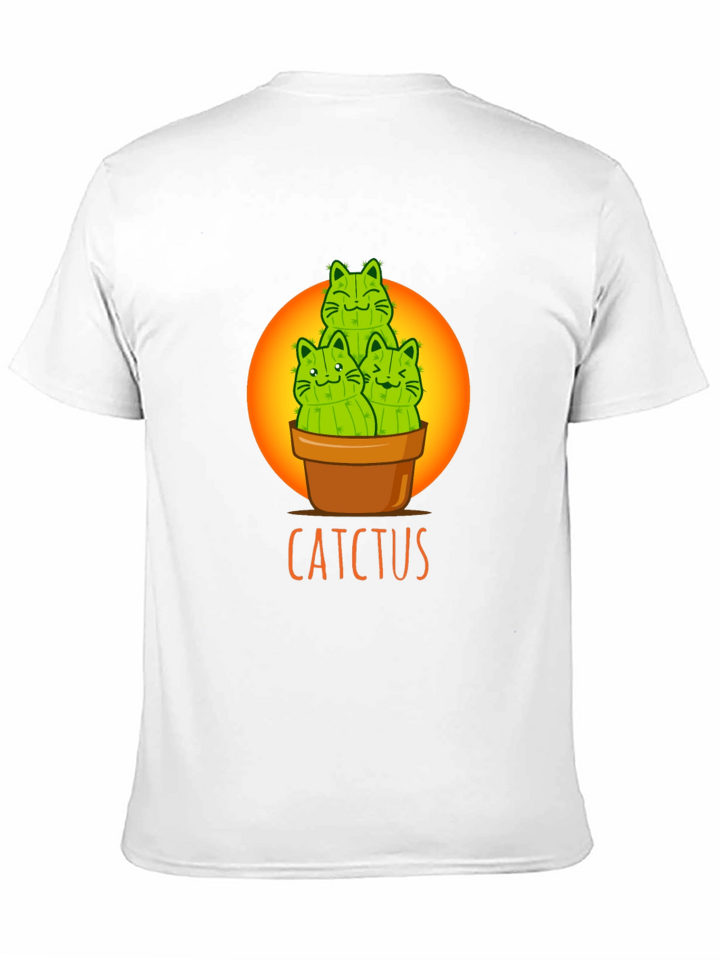 Cactcus T-Shirt: Cute Cat Cactus Graphic Tee
