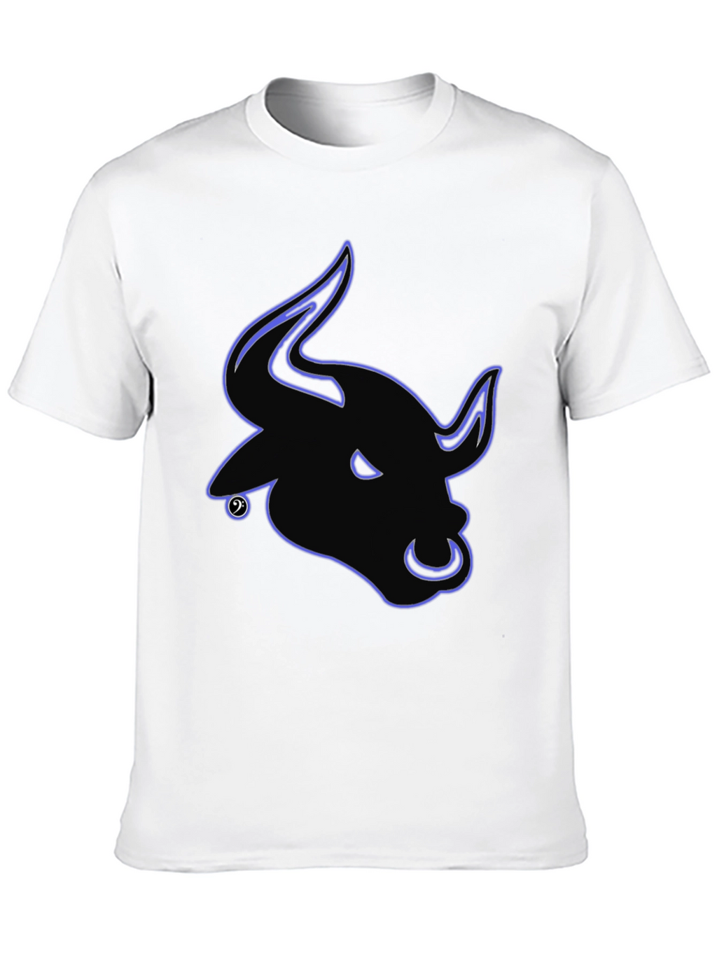 Bull Logo Black T-Shirt