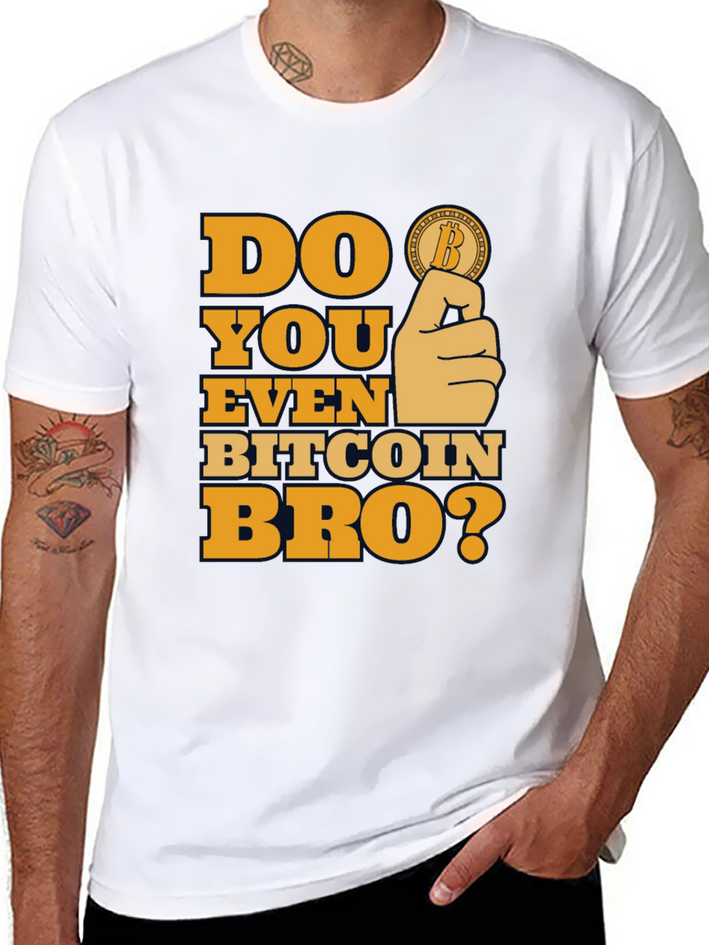 Do You Even Bitcoin Bro? Graphic Tee
