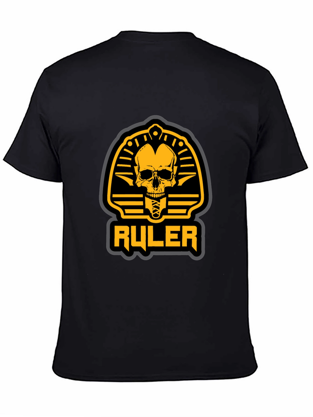 Skull Pharaoh Ruler Graphic Tee