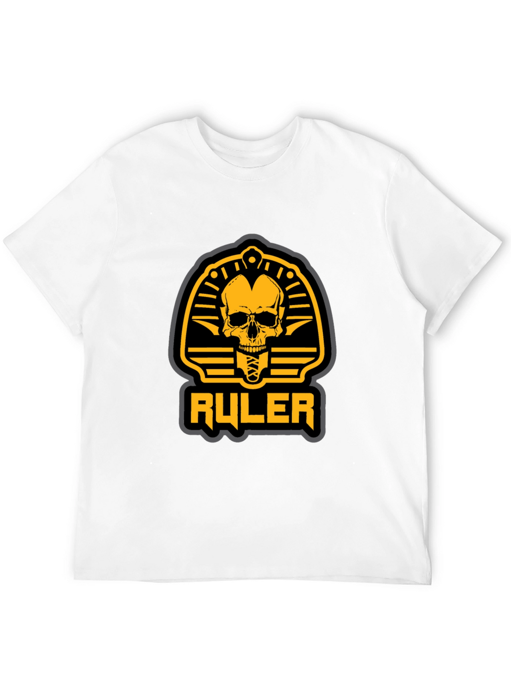 Skull Pharaoh Ruler Graphic Tee
