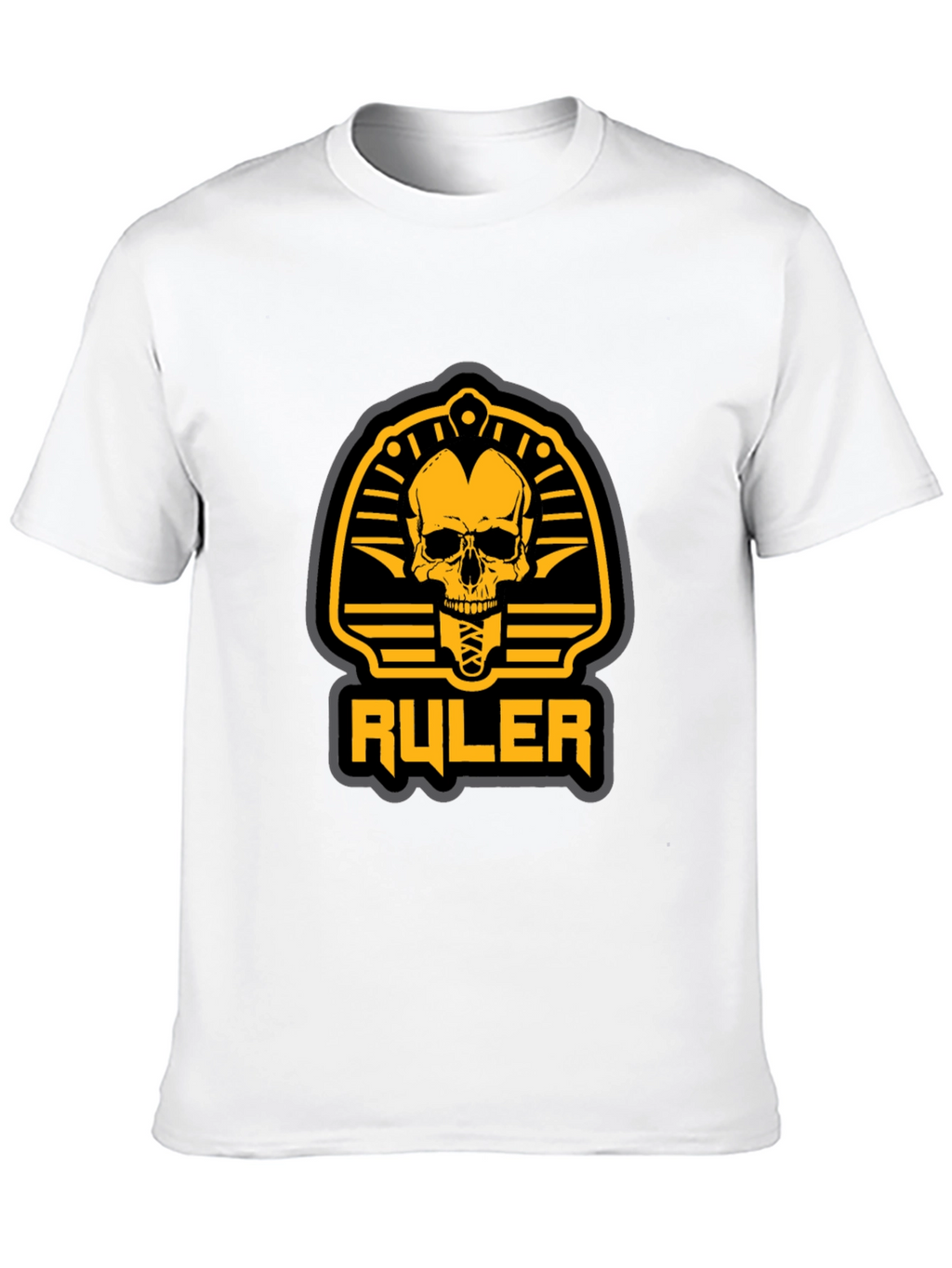 Skull Pharaoh Ruler Graphic Tee