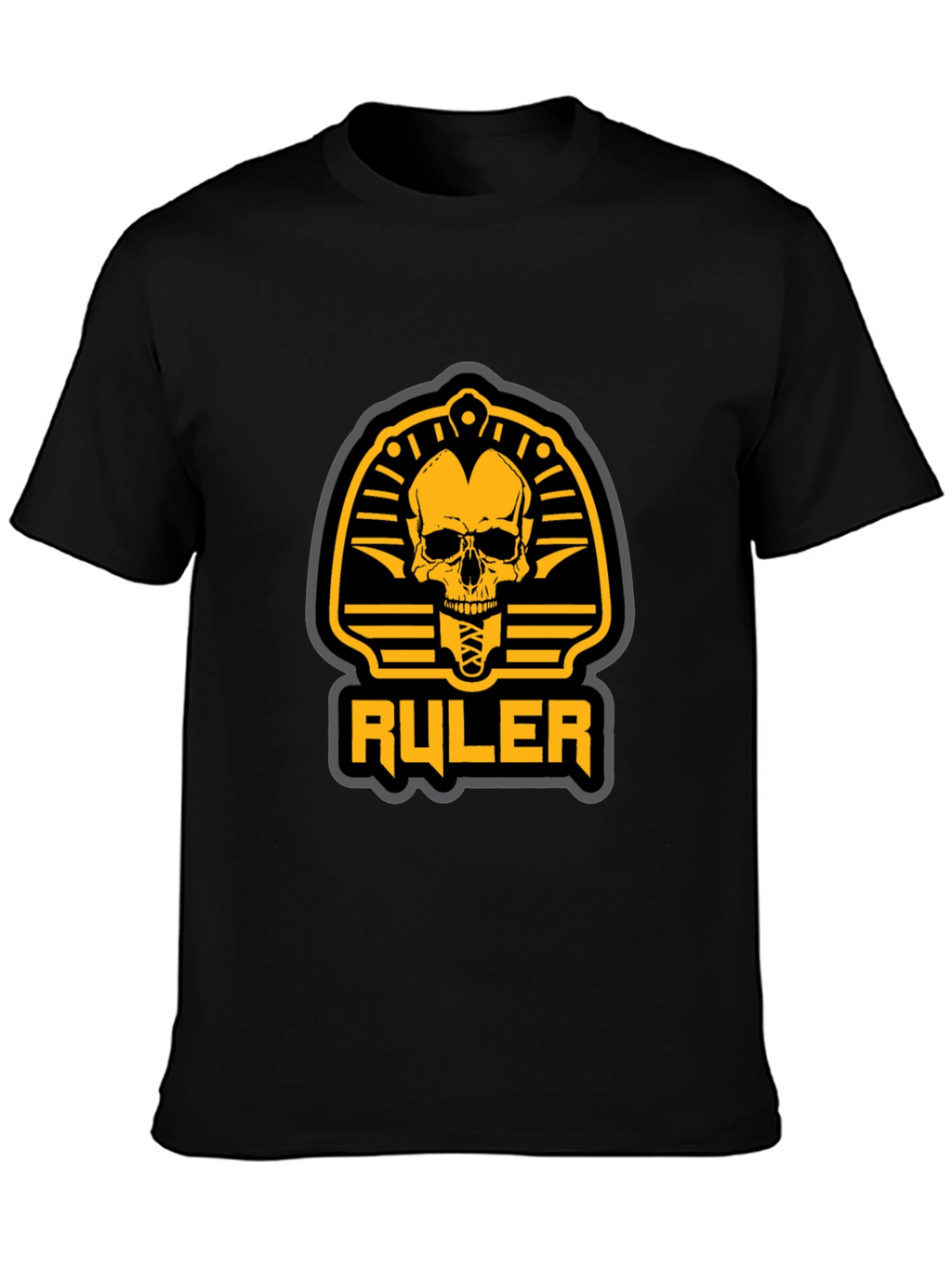 Skull Pharaoh Ruler Graphic Tee