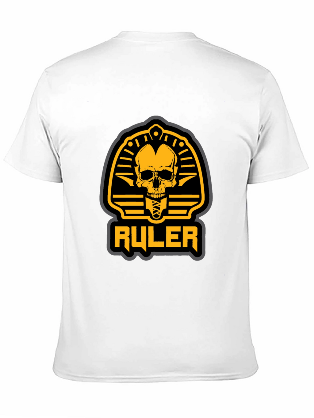 Skull Pharaoh Ruler Graphic Tee