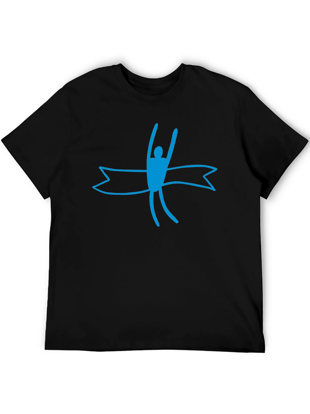 Winners Finish Line Graphic Tee - Black