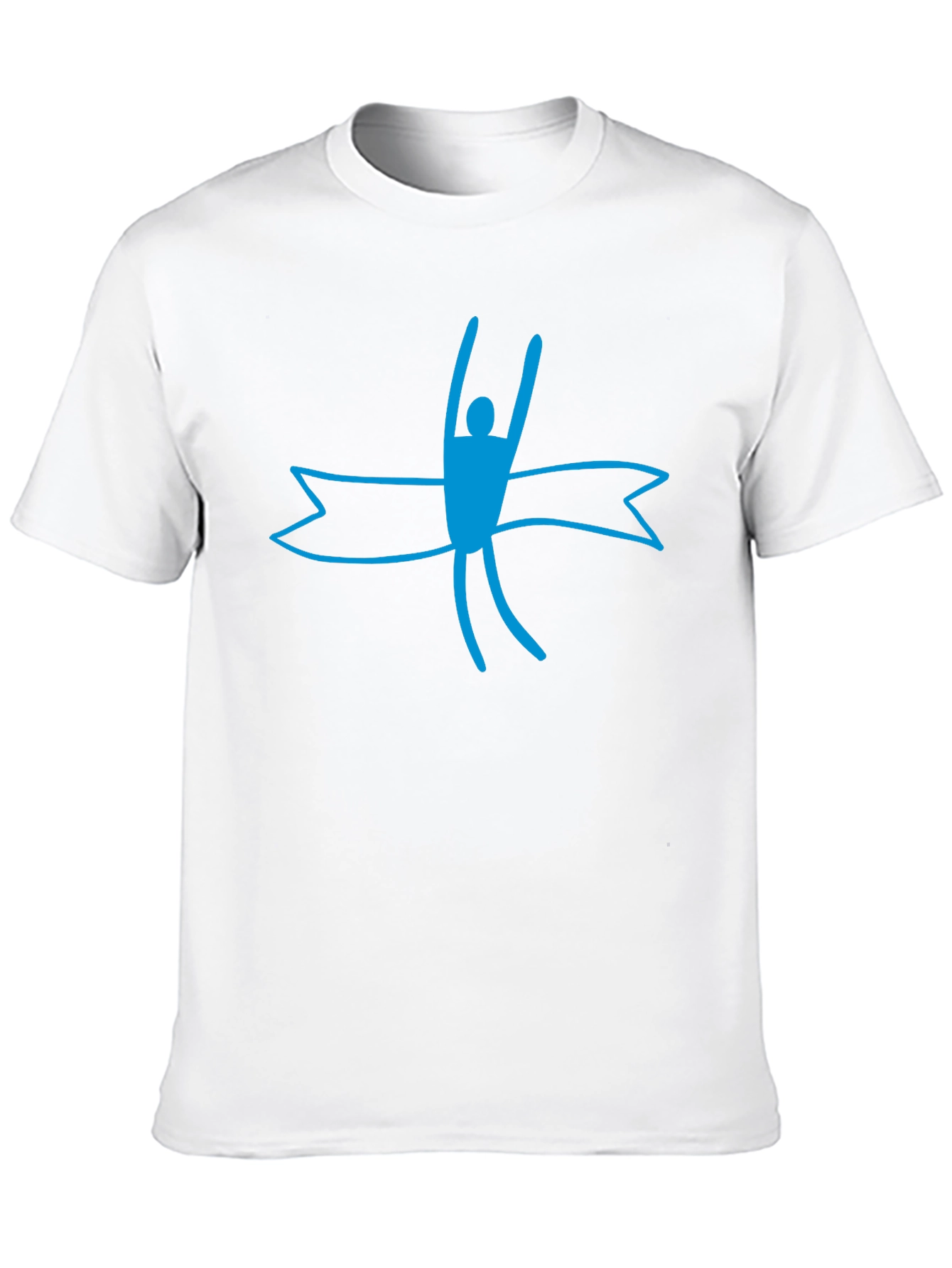 Winners Finish Line Graphic Tee - Black