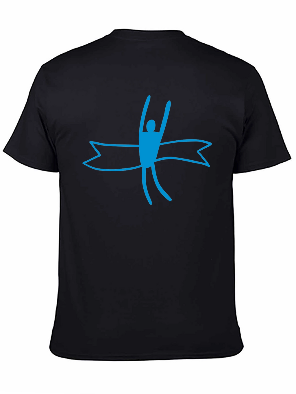 Winners Finish Line Graphic Tee - Black