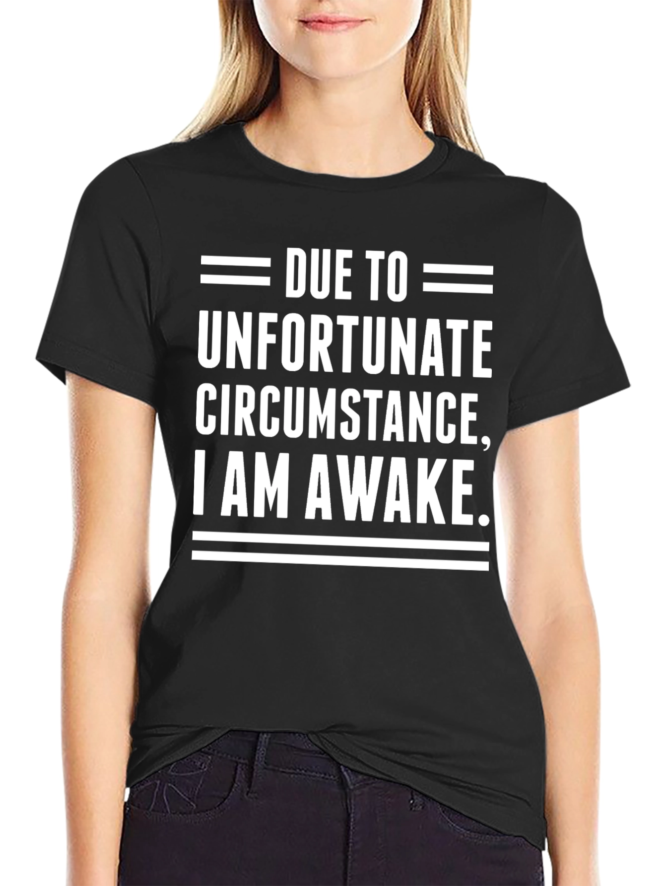 Unfortunate Circumstance Awake Graphic Tee
