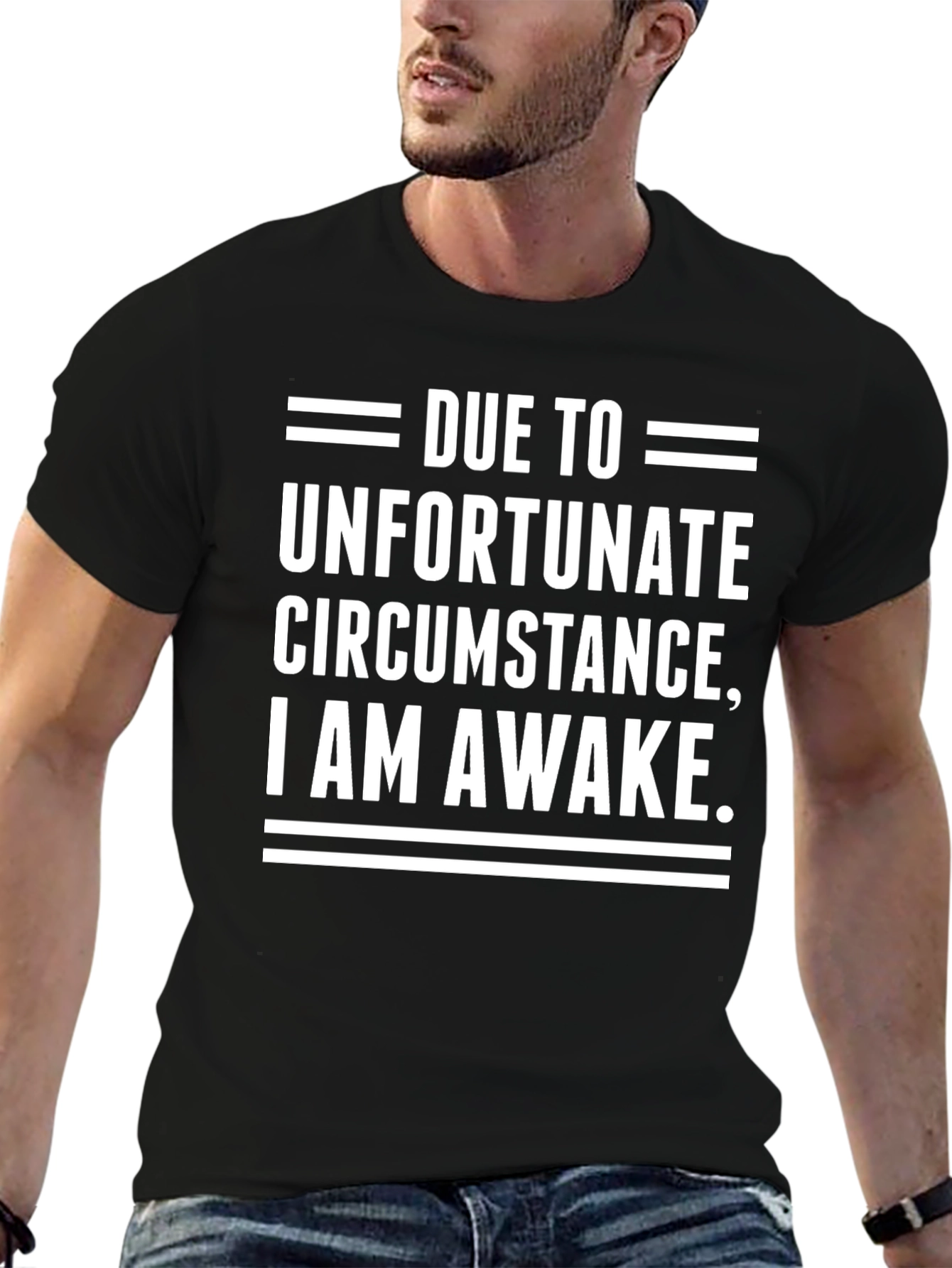 Unfortunate Circumstance Awake Graphic Tee