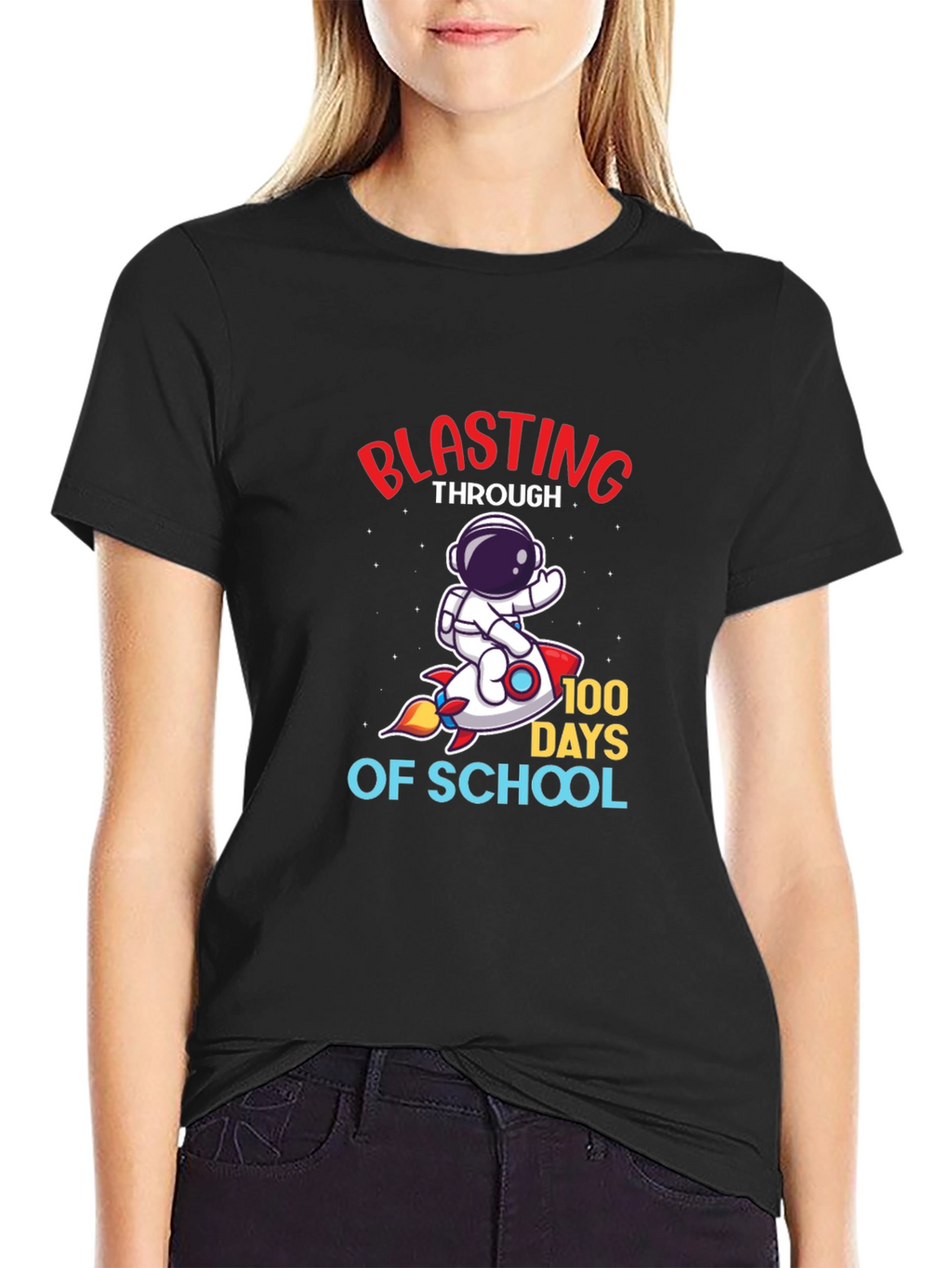 Blasting Through 100 Days of School T-Shirt