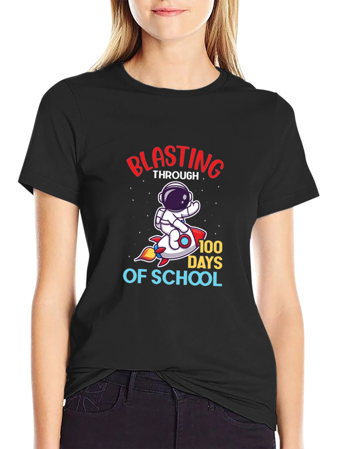 Blasting Through 100 Days of School T-Shirt