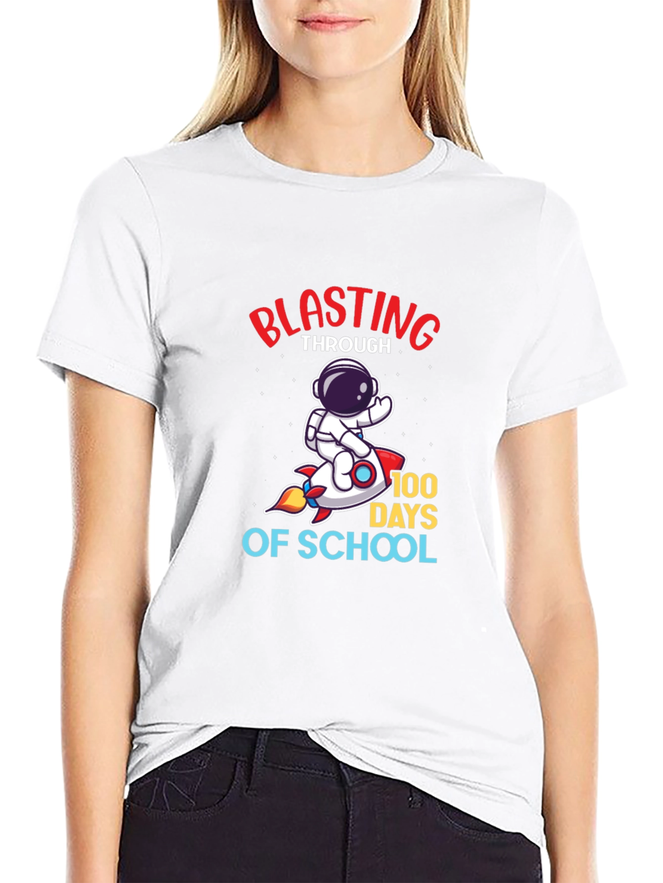 Blasting Through 100 Days of School T-Shirt