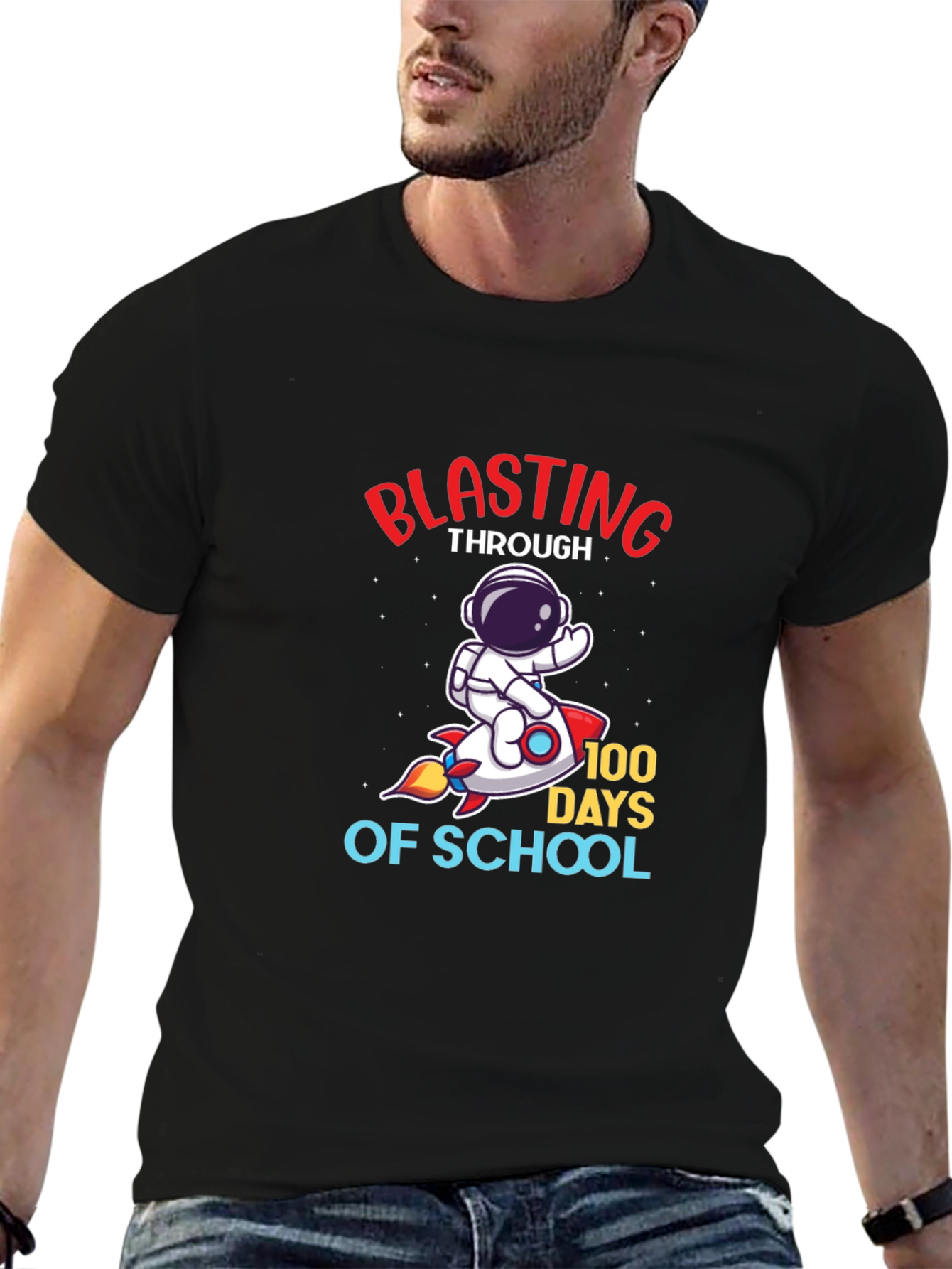 Blasting Through 100 Days of School T-Shirt