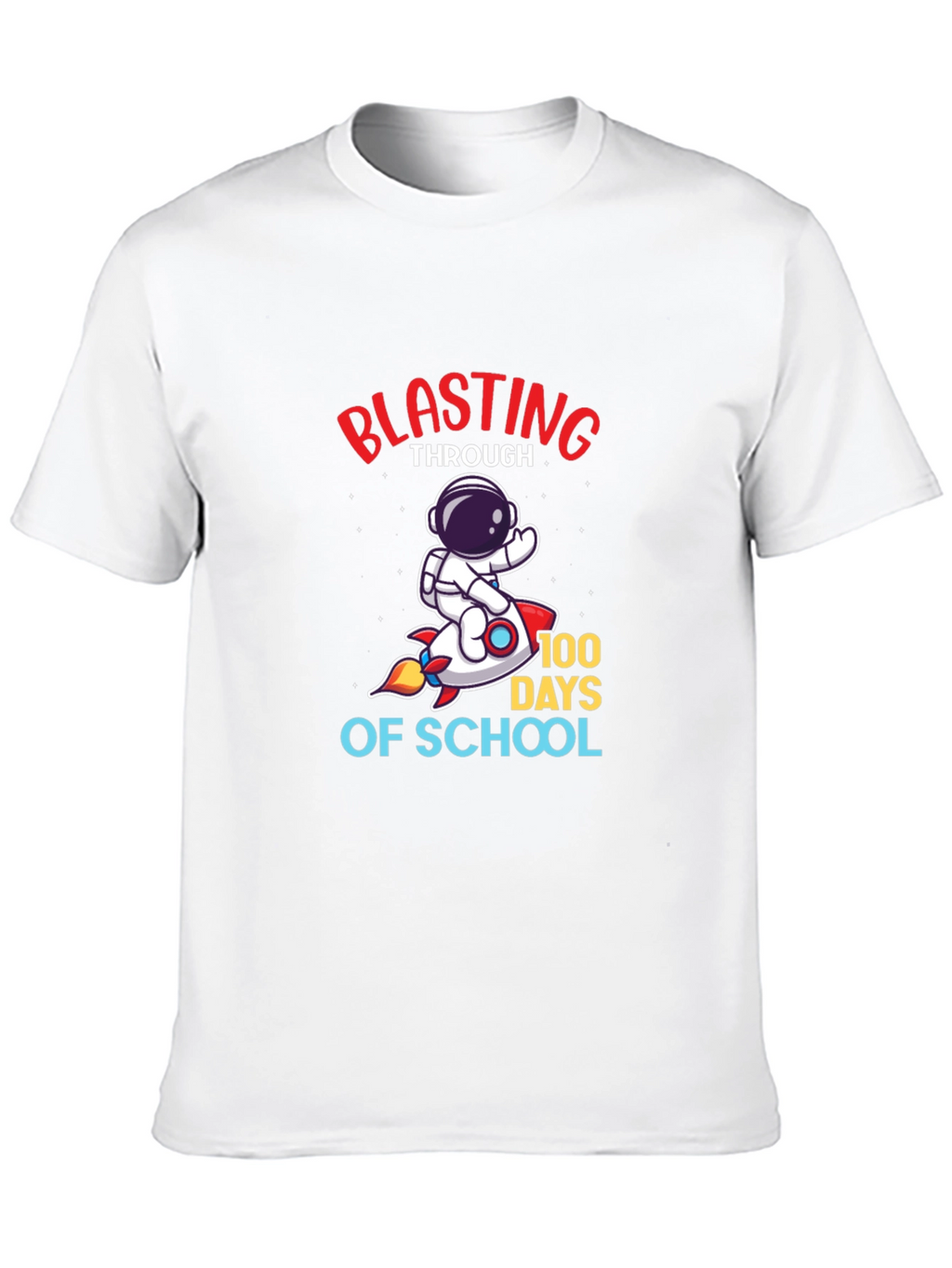 Blasting Through 100 Days of School T-Shirt
