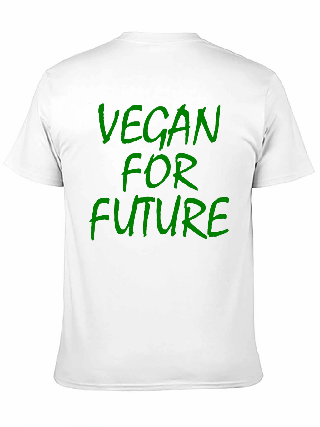Vegan For Future Black T-Shirt