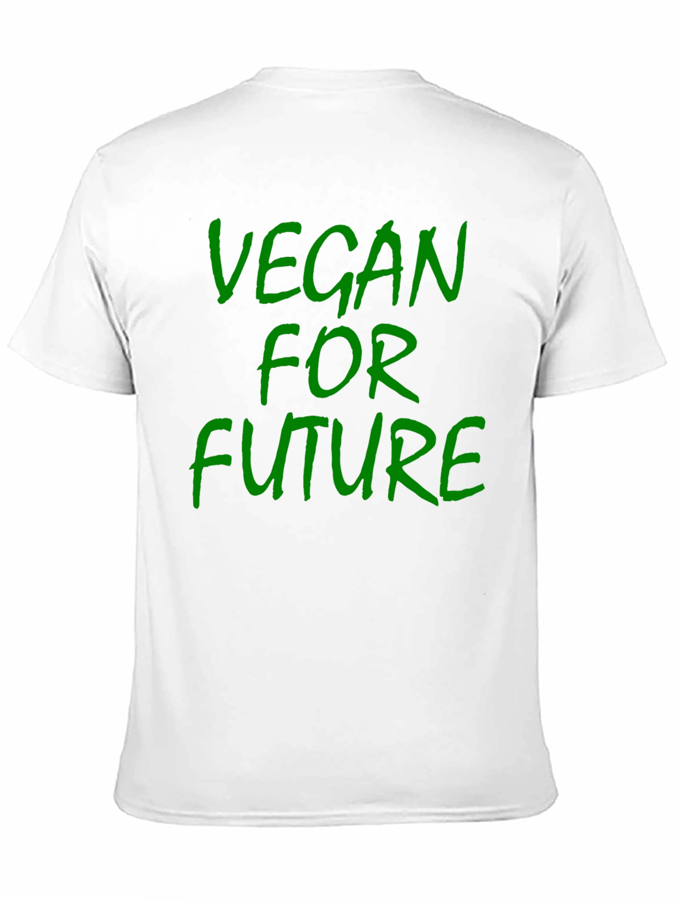 Vegan For Future Black T-Shirt
