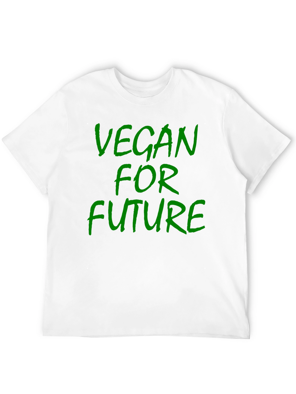 Vegan For Future Black T-Shirt