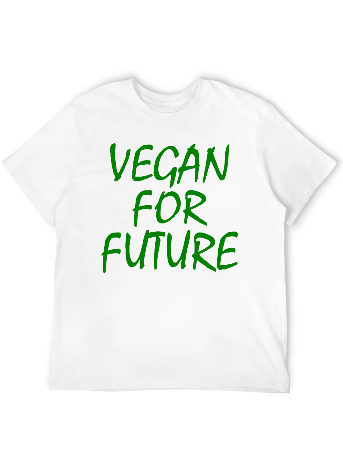 Vegan For Future Black T-Shirt