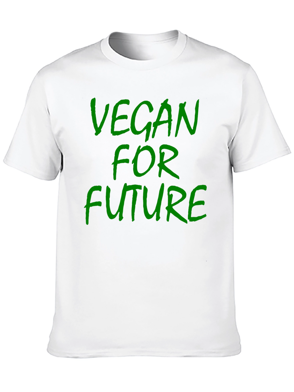 Vegan For Future Black T-Shirt