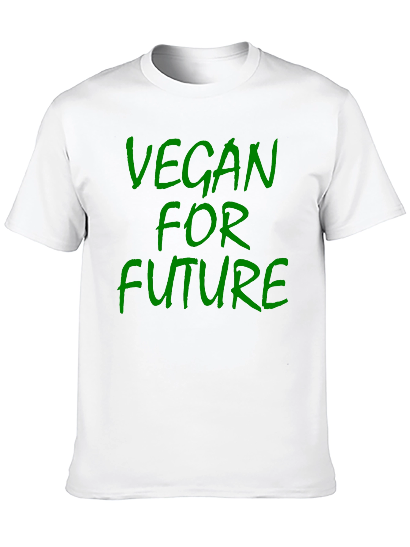 Vegan For Future Black T-Shirt