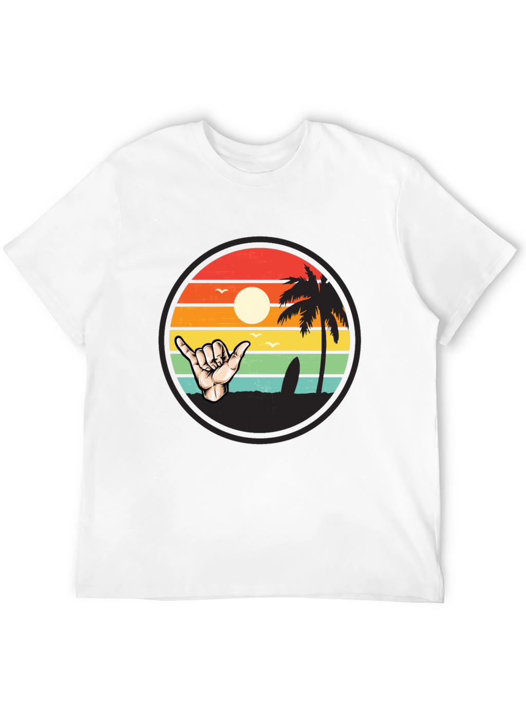 Surf Shaka Graphic Tee - Island Vibes
