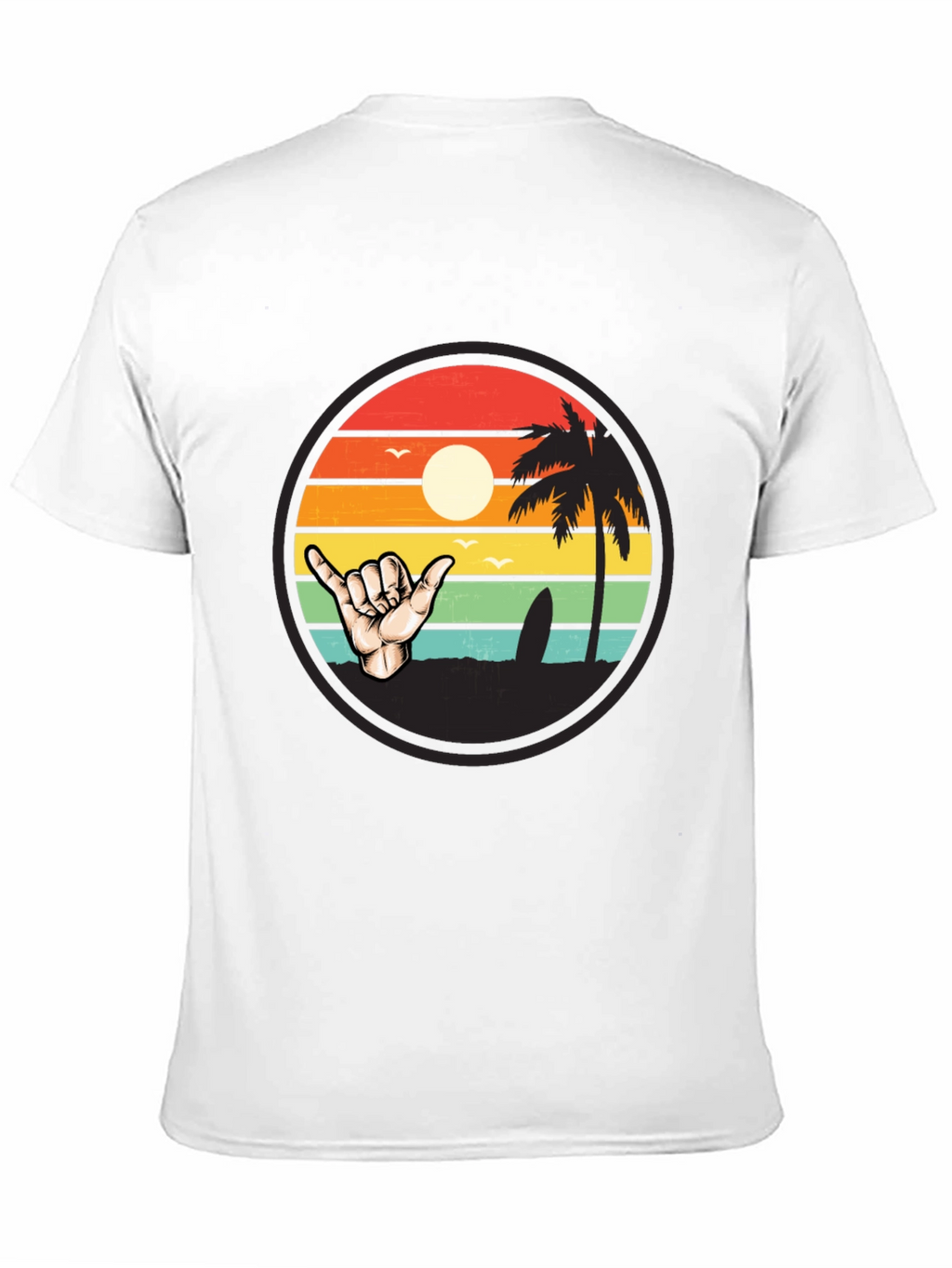 Surf Shaka Graphic Tee - Island Vibes