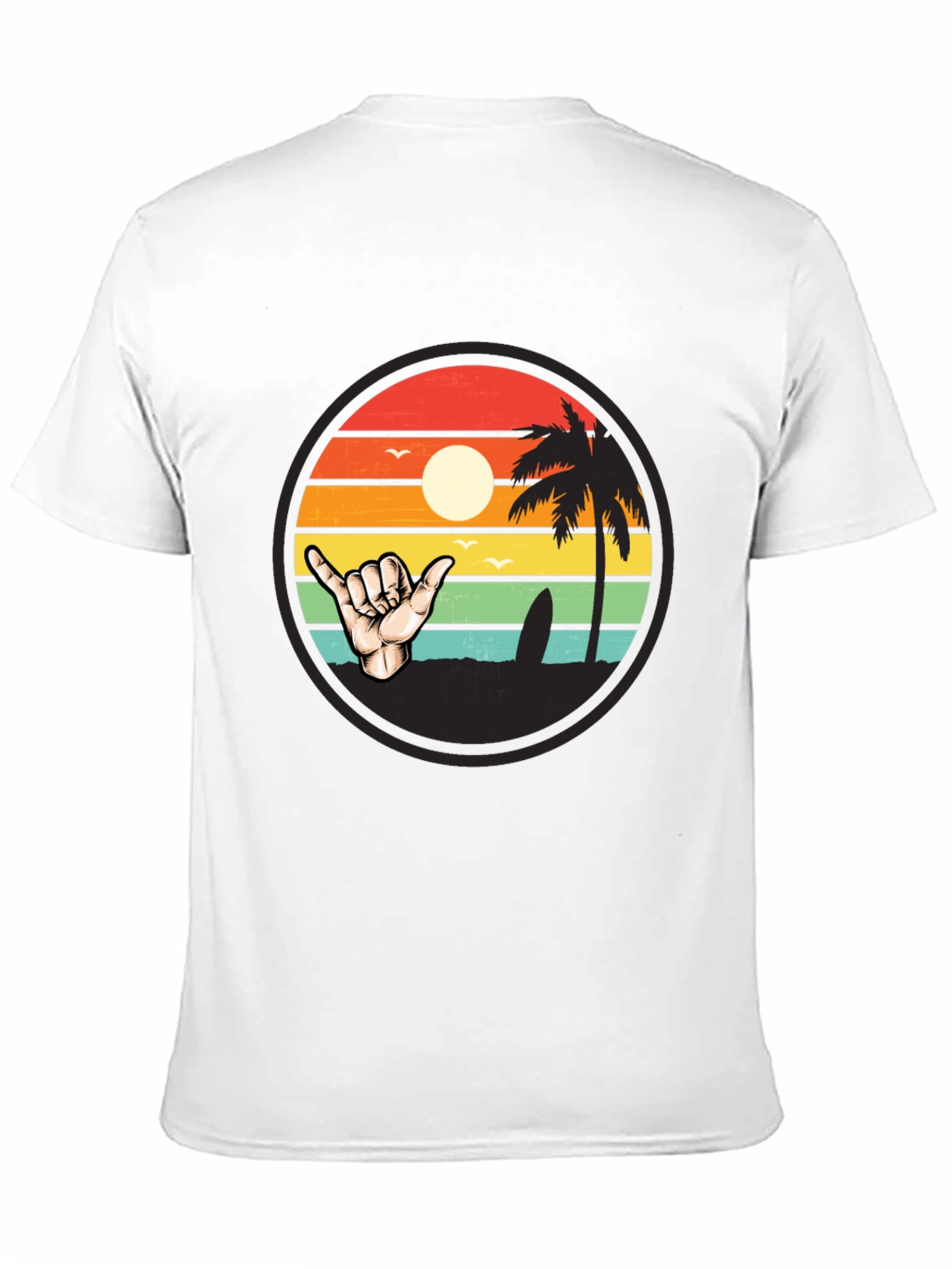 Surf Shaka Graphic Tee - Island Vibes