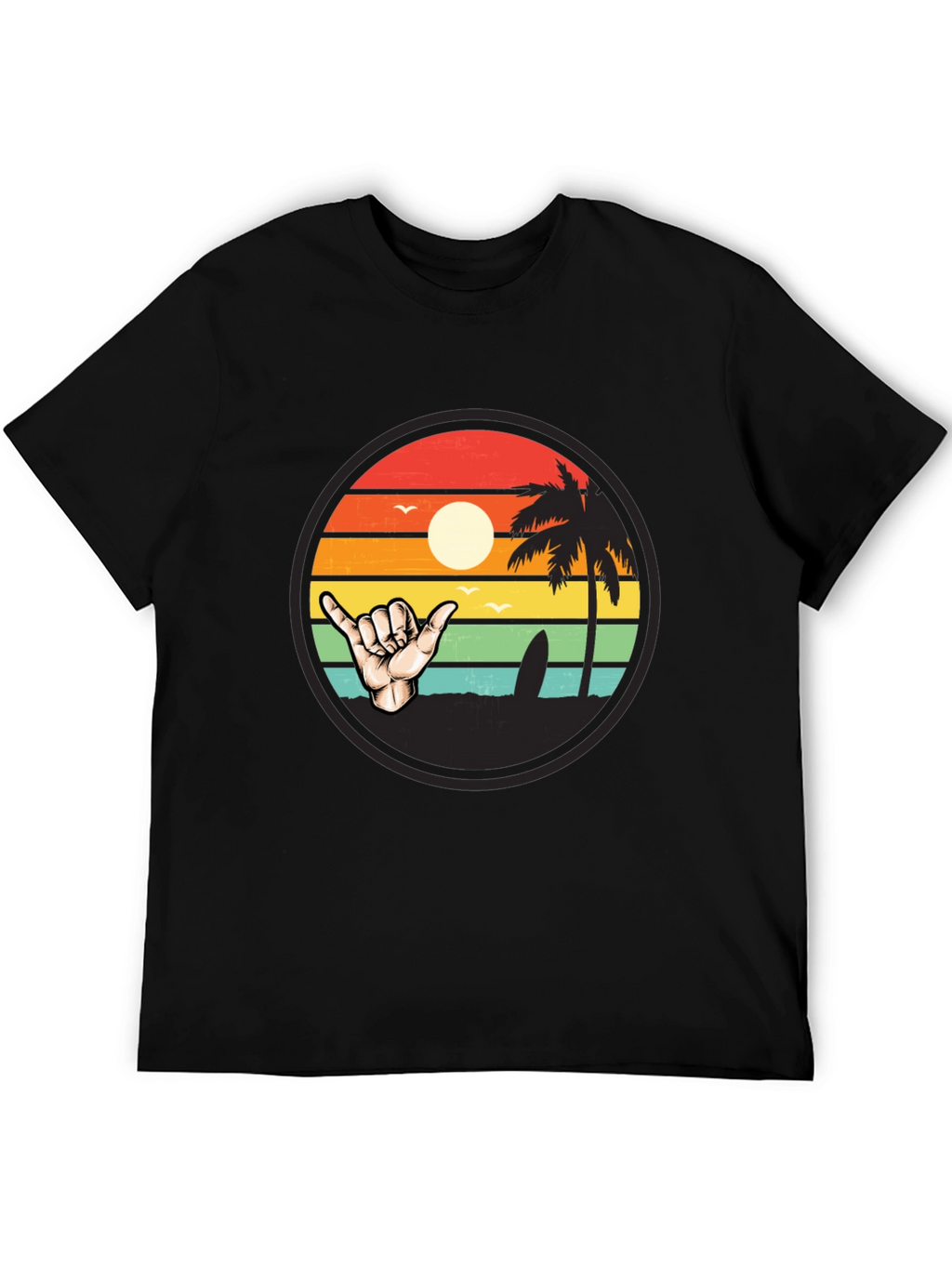 Surf Shaka Graphic Tee - Island Vibes