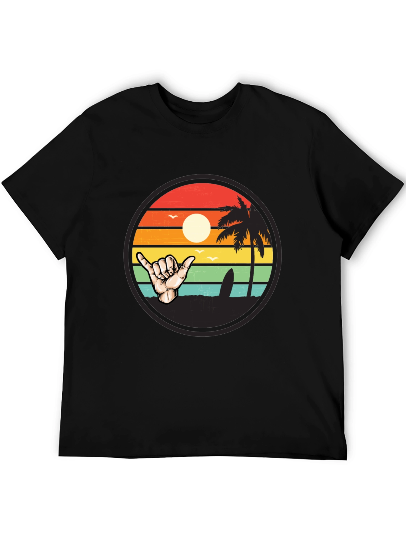 Surf Shaka Graphic Tee - Island Vibes
