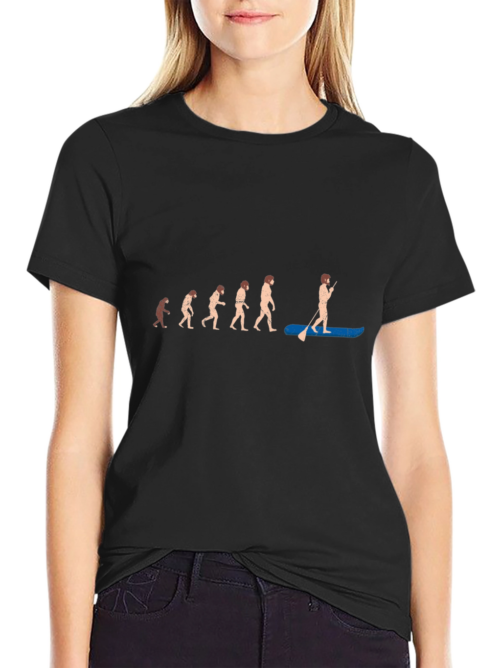 Evolution of Paddleboarding T-Shirt