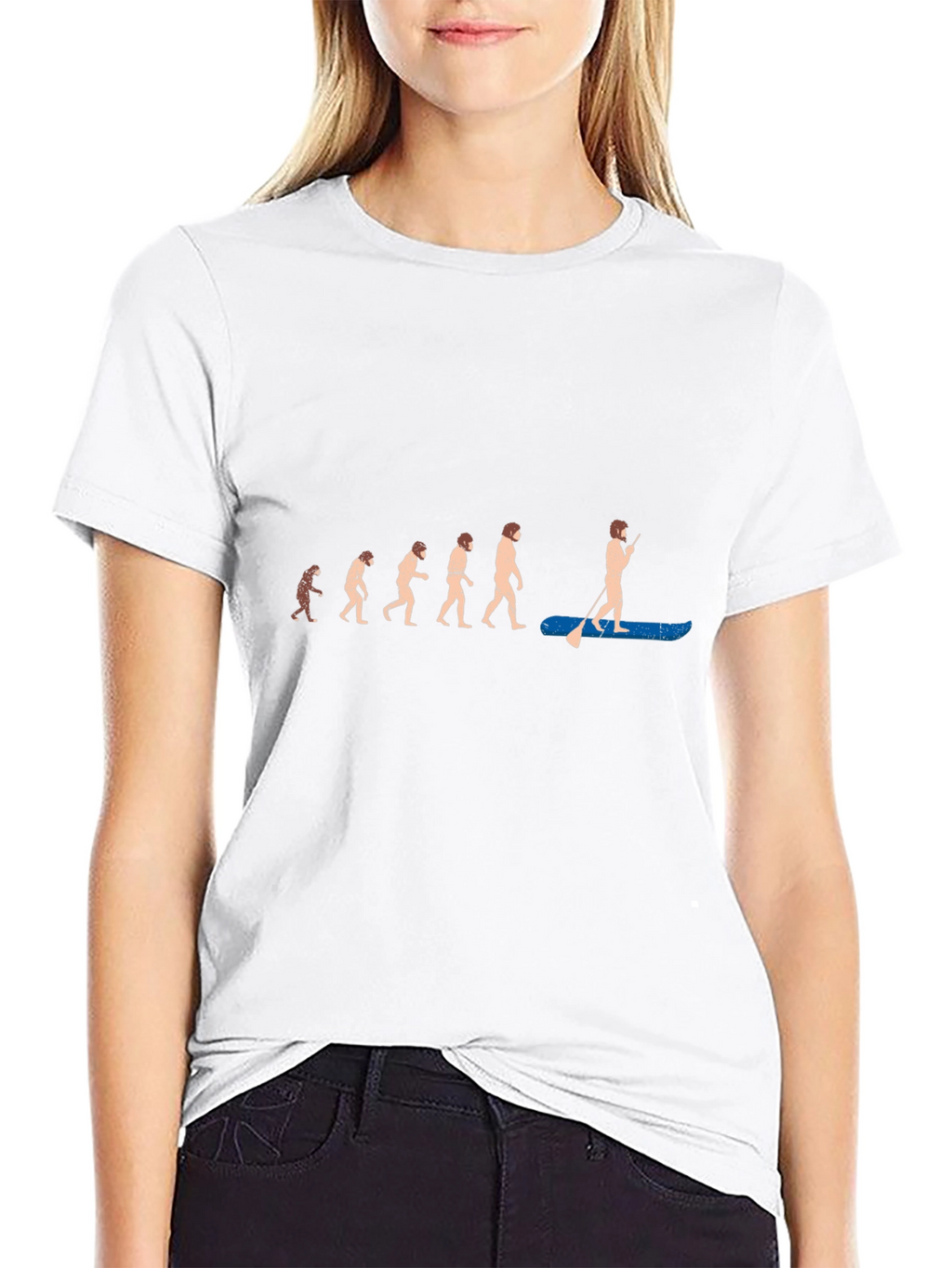 Evolution of Paddleboarding T-Shirt