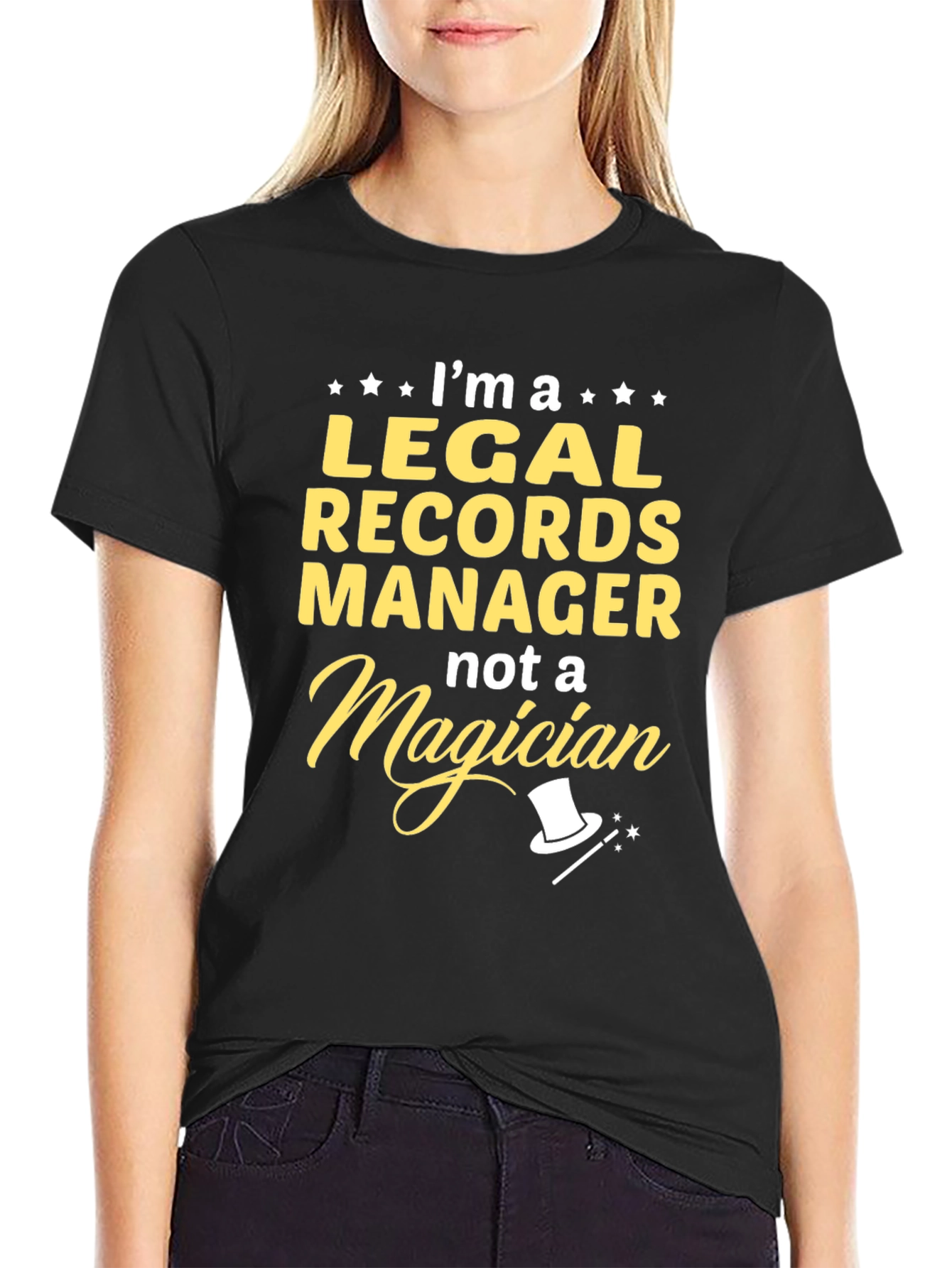 Legal Records Manager T-Shirt - Novelty Job Tee