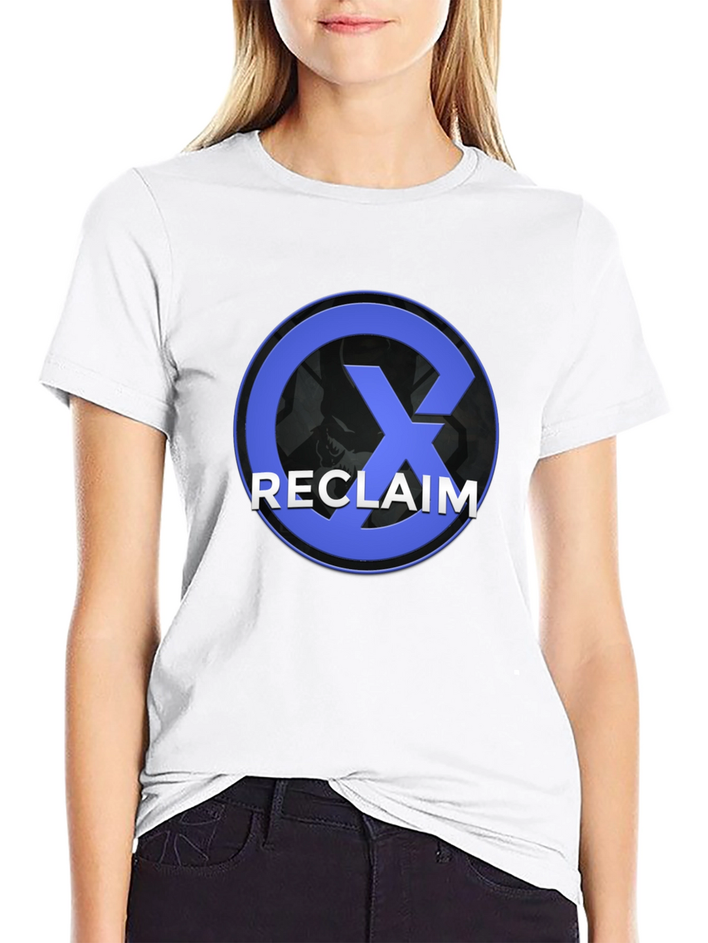 Reclaim Graphic T-Shirt - Black Cotton Blend