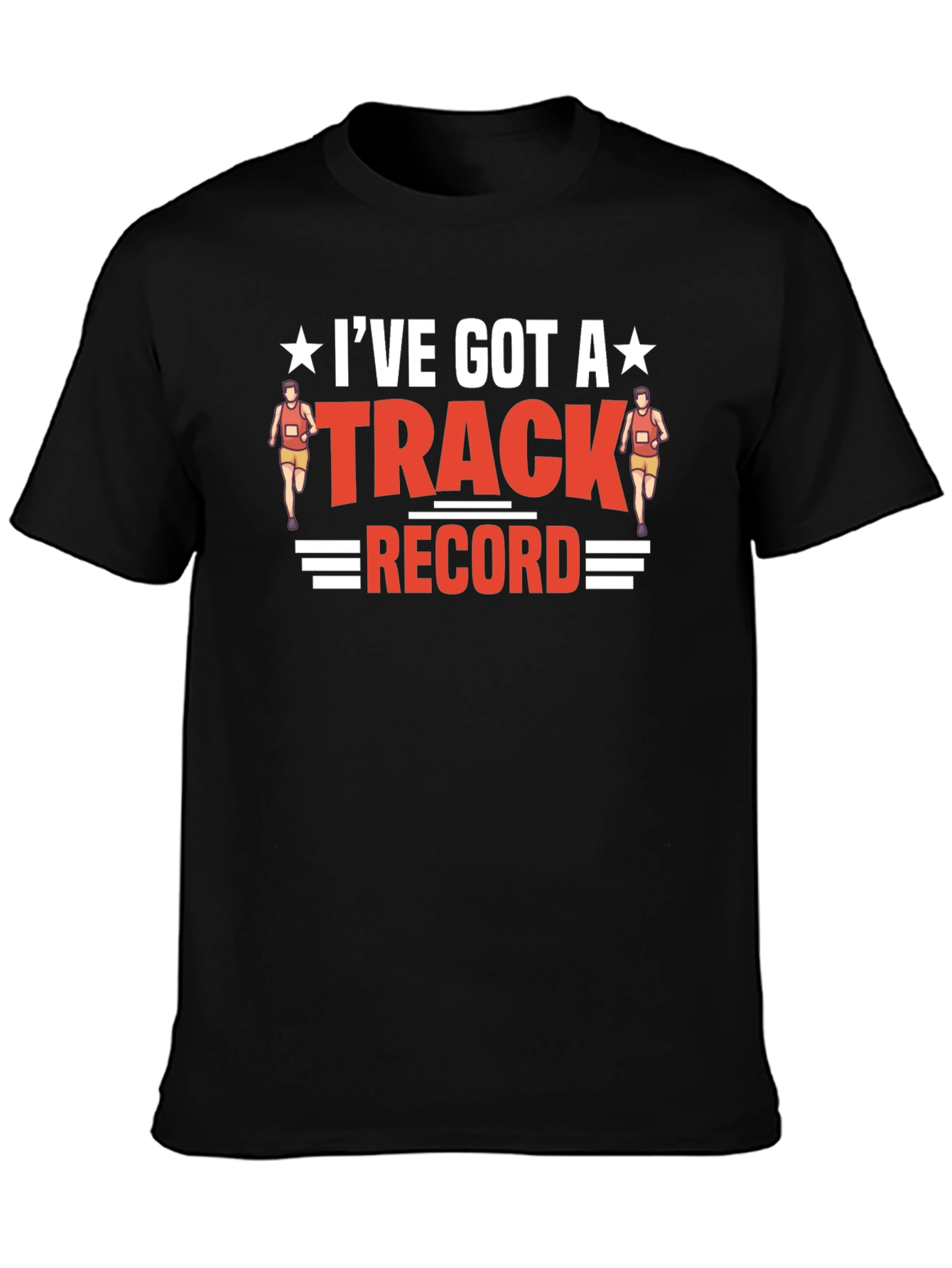 Track Record Graphic T-Shirt - Running Theme