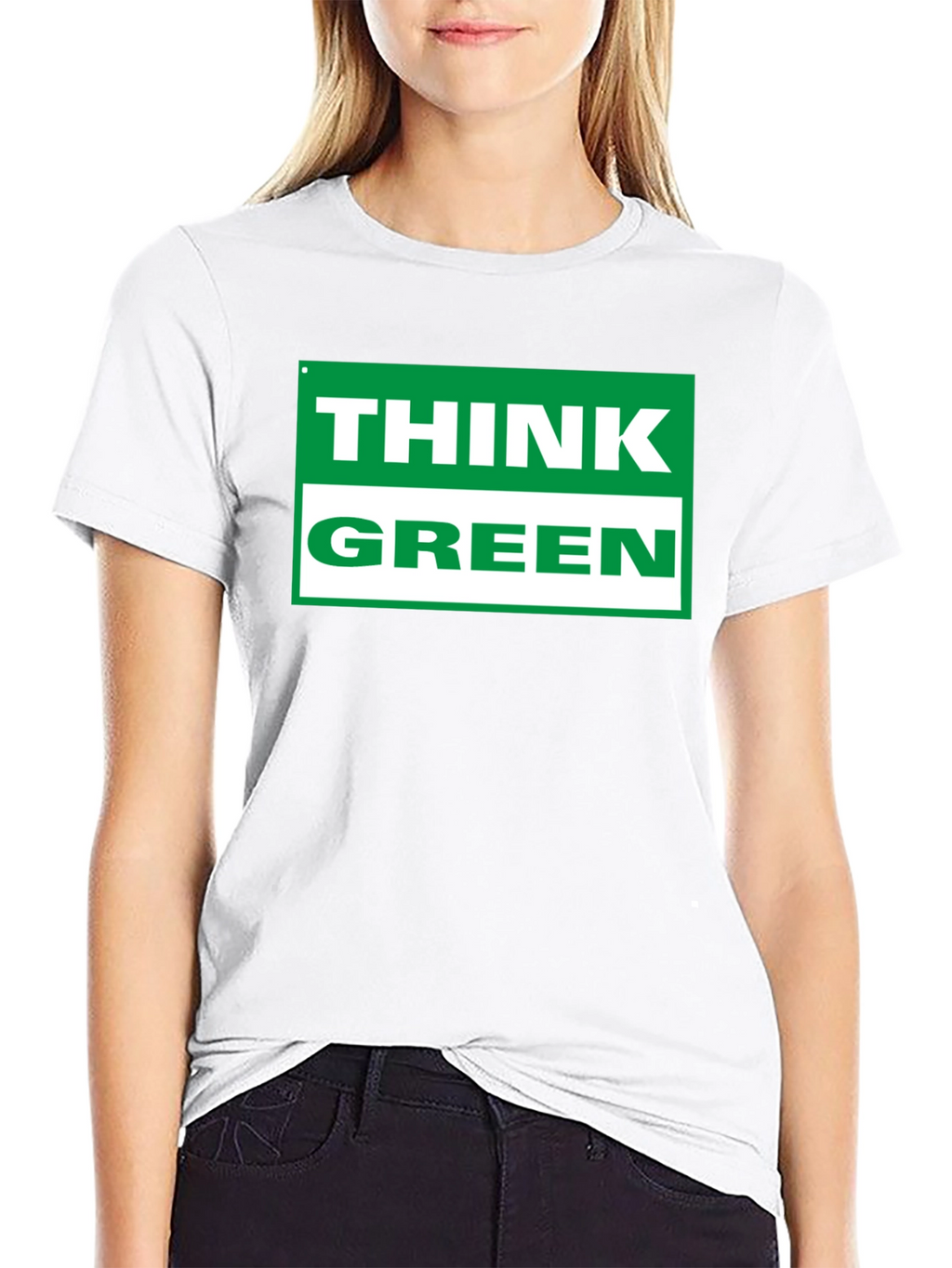 Think Green T-Shirt - Eco Friendly Tee