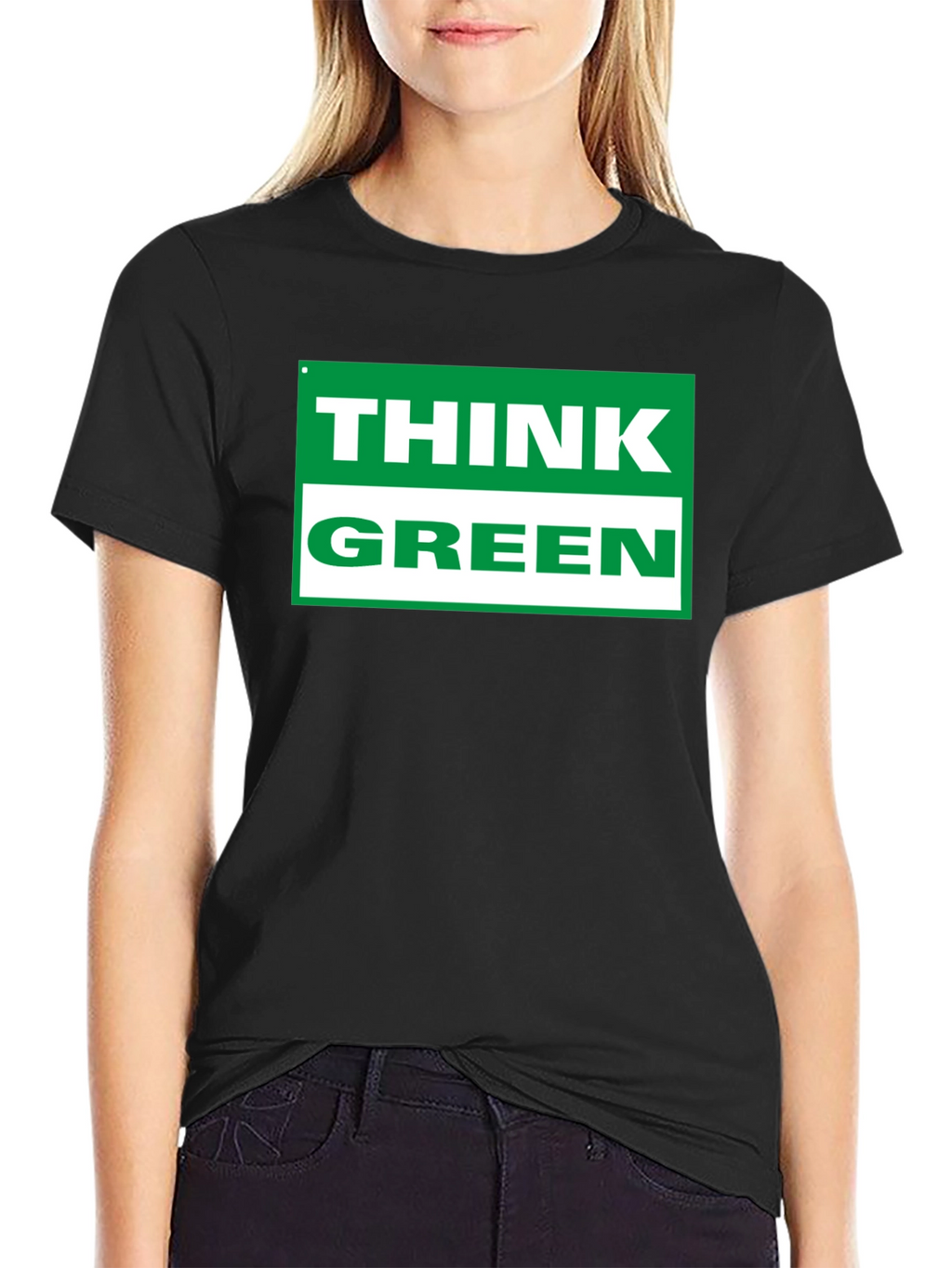 Think Green T-Shirt - Eco Friendly Tee