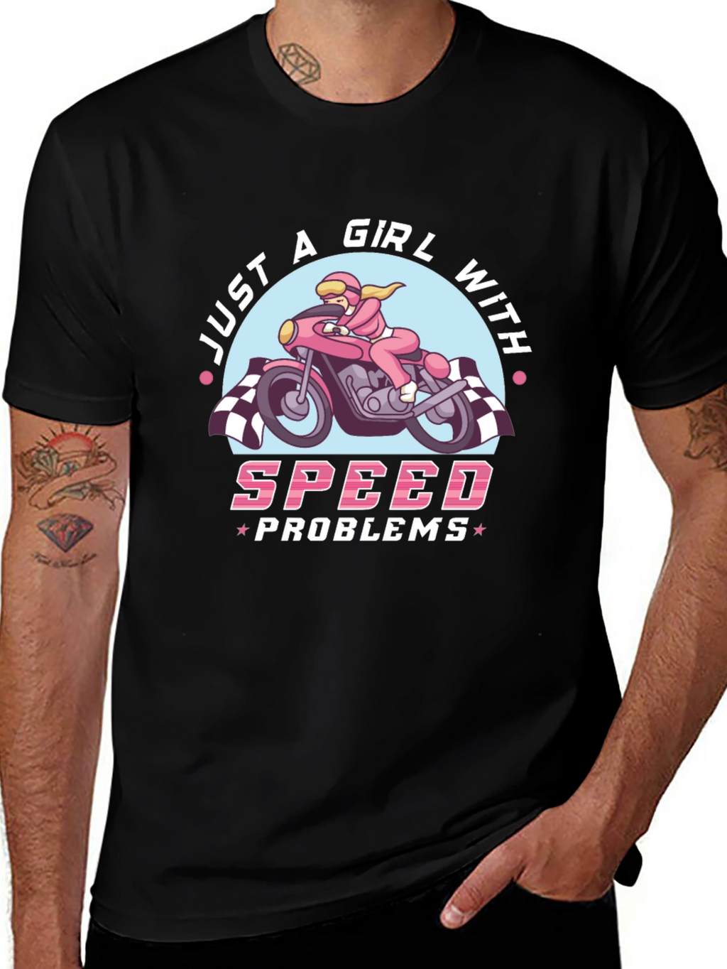 Just A Girl With Speed Problems T-Shirt