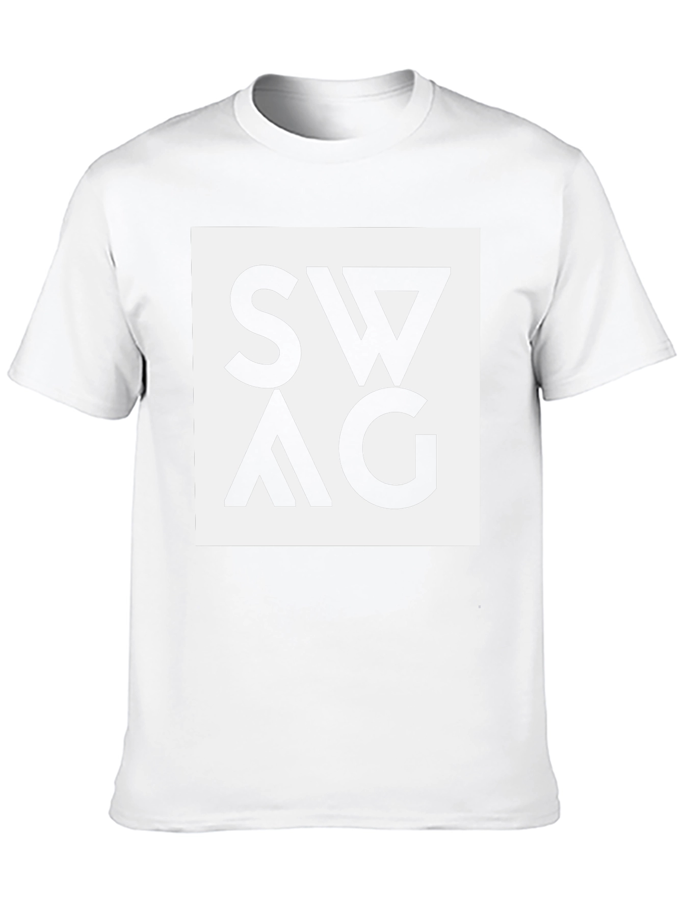 Swag Graphic Tee - Black Cotton Blend