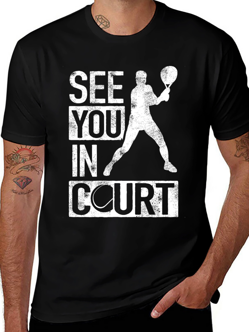 See You In Court Tennis T-Shirt