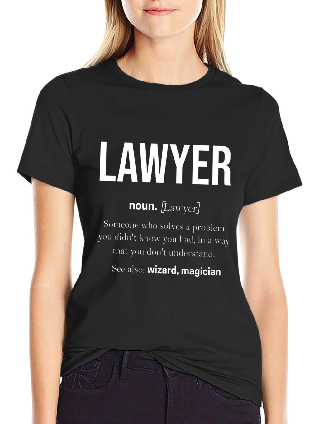Lawyer Definition T-Shirt - Funny Law School Gift